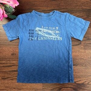LL Bean dip dye tee shirt, size 6X-7
